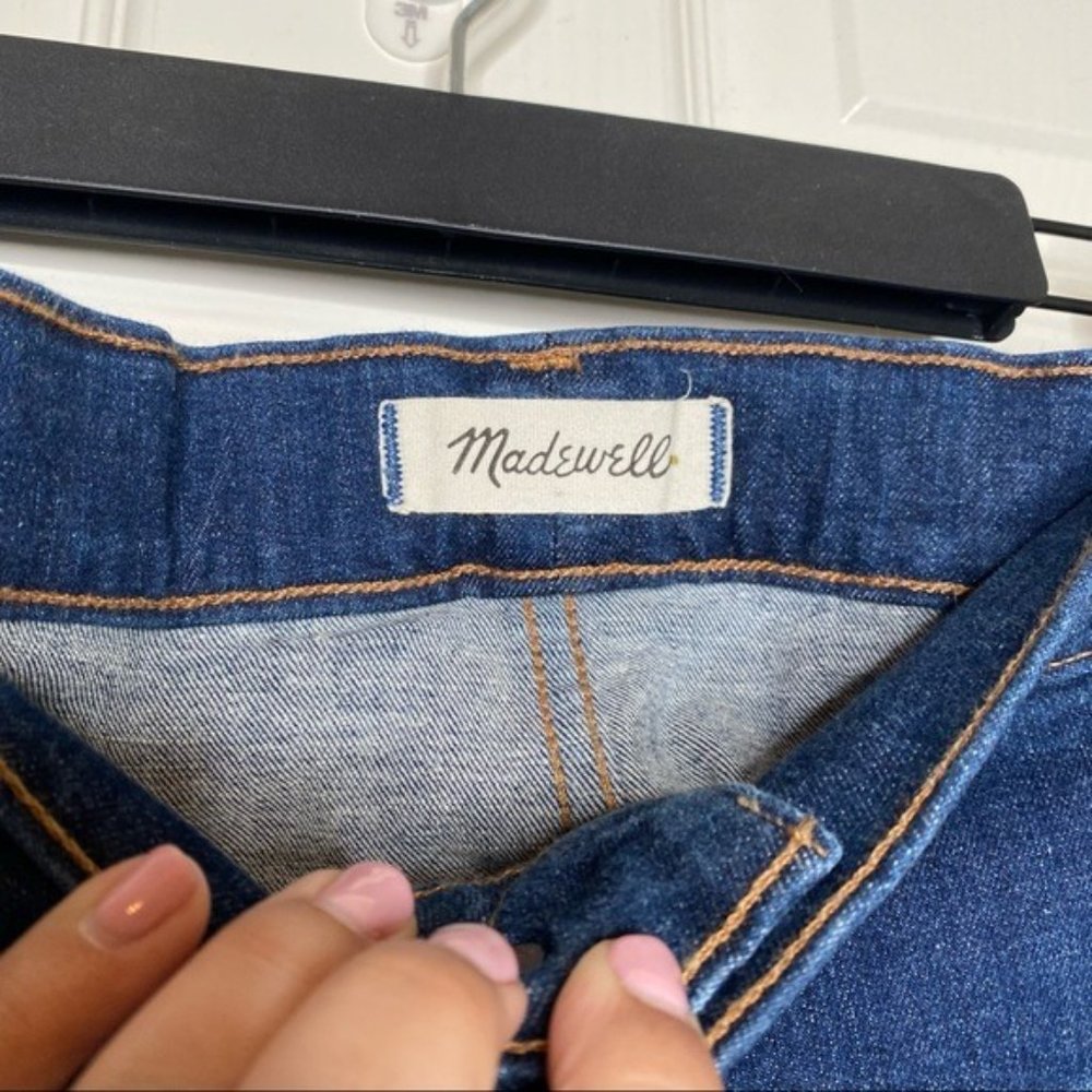 Madewell 10" High-Rise Skinny Jeans: Adjustable Edition Size 37 - Picture 14 of 16